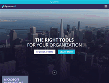 Tablet Screenshot of dynamicsq.com